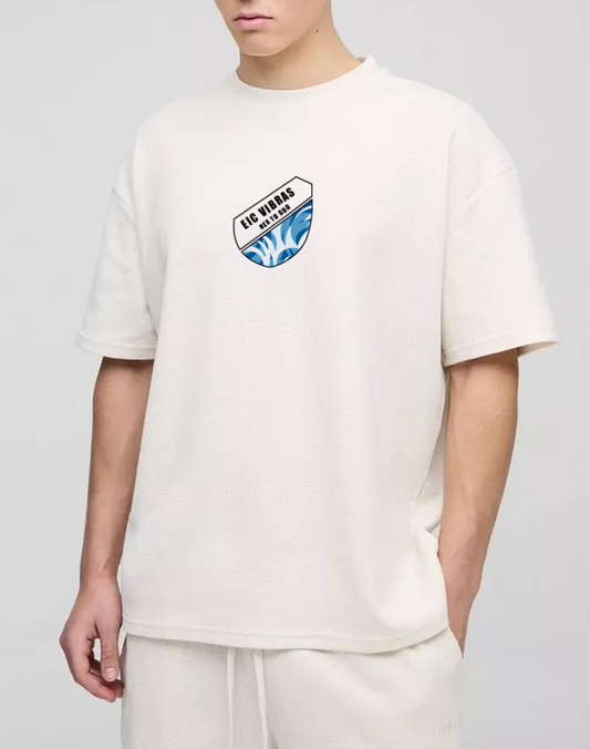 Camiseta Oversized Fit Beige