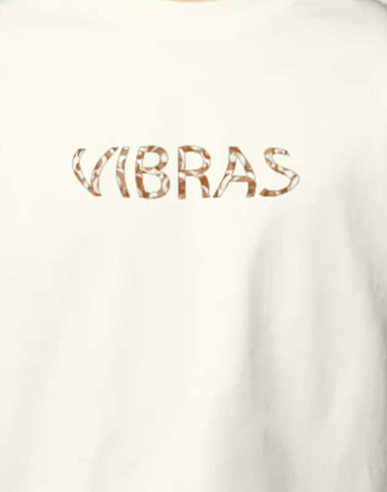 Camiseta Oversized Fit Beige