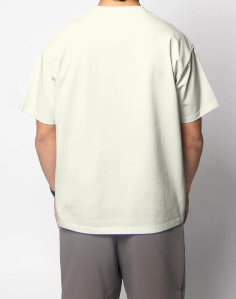 Camiseta Oversized Fit Beige