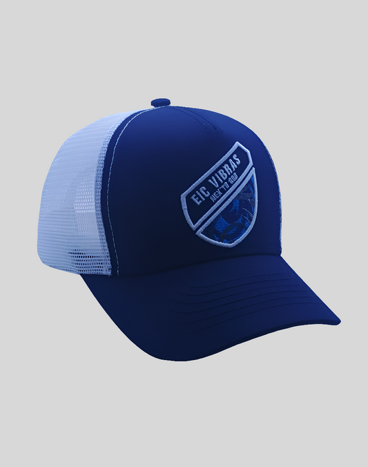 Gorra EIC VIBRAS - Blanco Azul