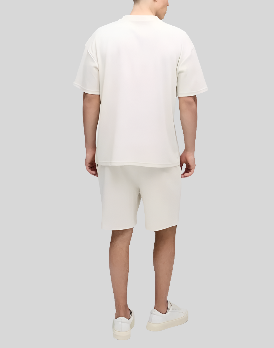 Camiseta Oversized Fit Beige